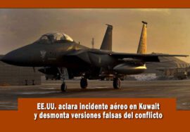 EE.UU. aclara incidente aéreo con Kuwait
