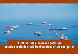 EE.UU. autoriza venta de petróleo de barcos varados estrecho de Ormuz