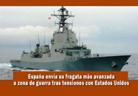 España envía una fragata a Chipre