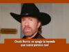 Muere Chuck Norris a los 86 años