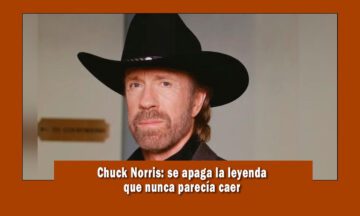 Muere Chuck Norris a los 86 años