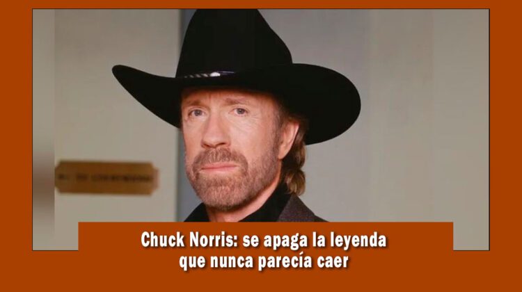 Muere Chuck Norris a los 86 años