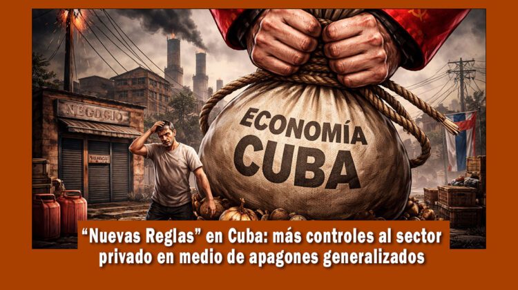 Régimen de Cuba aplica Nuevas Reglas al sector privado