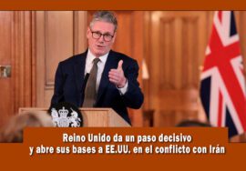 Reino Unido se alía a Estados Unidos contra Irán