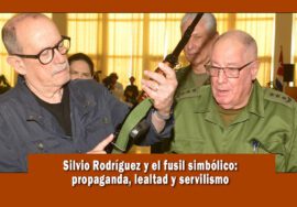 Silvio Rodríguez el cantante servil del régimen comunista