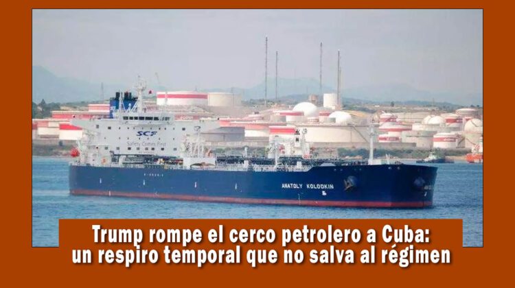Trump permite la entrada de combustible a Cuba