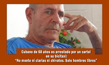 Cubano es arrestado por negarse a montar Clarias y chivatos en su bicitaxi