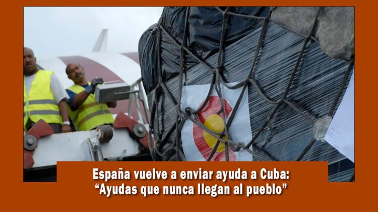 España envía ayuda a Cuba