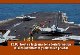 EE.UU. desmiente noticias falsas