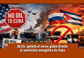 EE.UU prohíbe petróleo ruso a Cuba