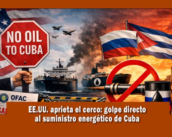 EE.UU prohíbe petróleo ruso a Cuba