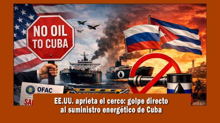 EE.UU prohíbe petróleo ruso a Cuba