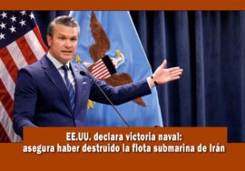EE.UU. asegura victoria naval contra Irán