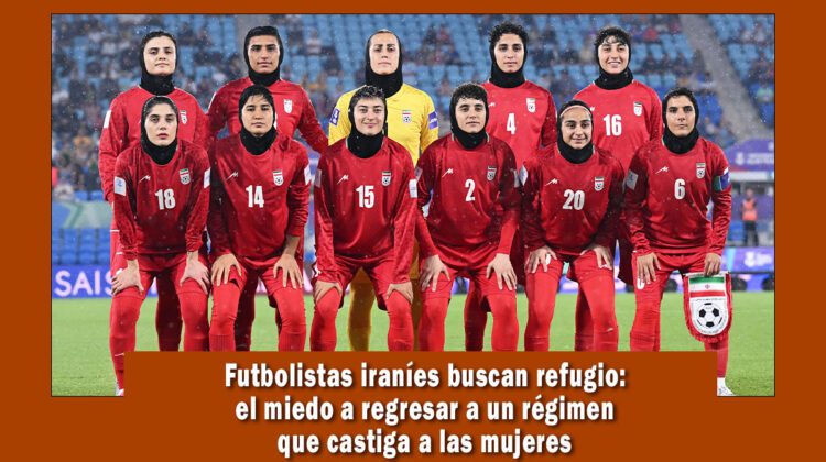 Futbolistas se quedan en Australia por miedo a regresar a Irán