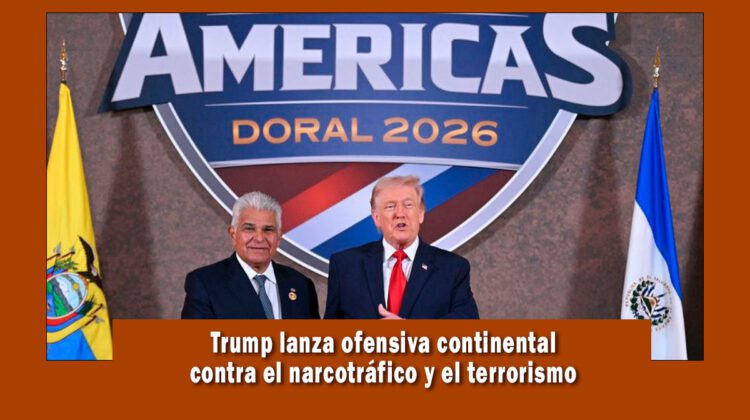 Trump Lanza ofensiva contra el narcotráfico en América
