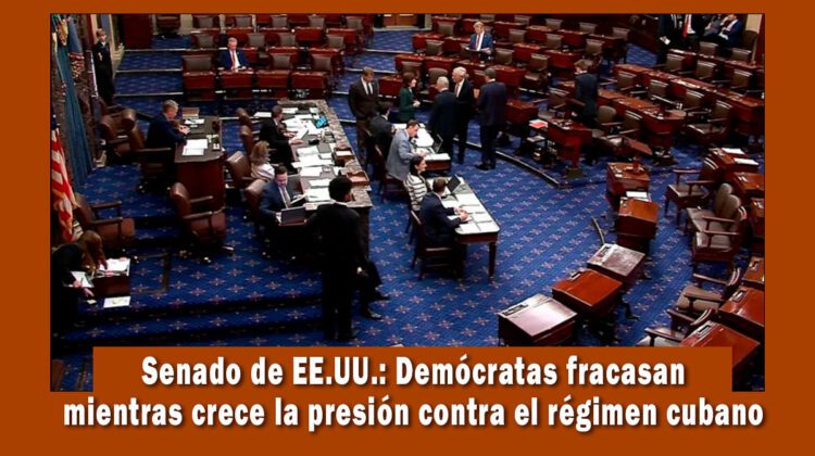 Demócratas fracasan en el senado tras intentar limitar a Trump