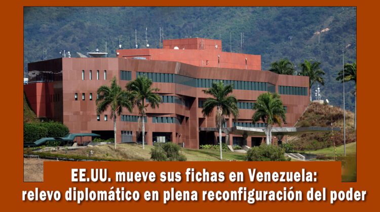 EE.UU. hace cambios en embajada de Venezuela