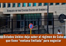 Estados Unidos presiona al régimen de Cuba