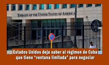 Estados Unidos presiona al régimen de Cuba