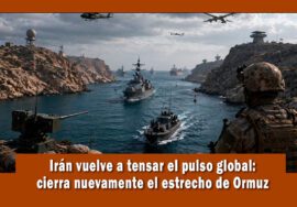 Irán vuelve a cerrar el estrecho de Ormuz