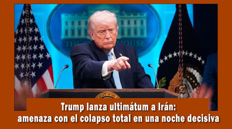 Trump amenaza con arrasar a Irán,