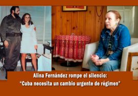 Alina Fernández hija de fidel Castro advierte que Cuba necesita un cambio urgente