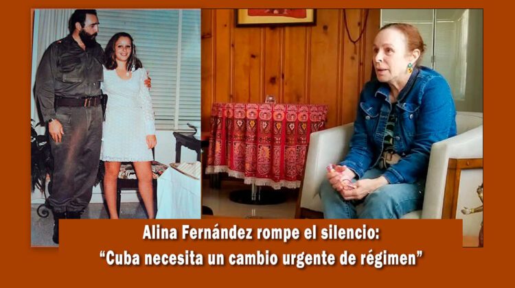 Alina Fernández hija de fidel Castro advierte que Cuba necesita un cambio urgente