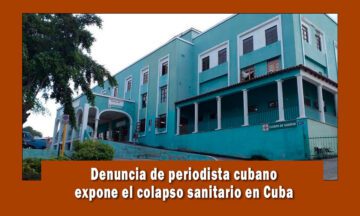 Periodista cubano denuncia falta de agua destilada en Santiago de Cuba