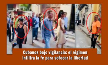 Activistas cubanos udentifican a represores de la dictadura cubana en las procesiones religiosas