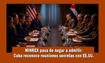 MINREX reconoce que si hubo reuniones con departamento de Estados de Estados unidos