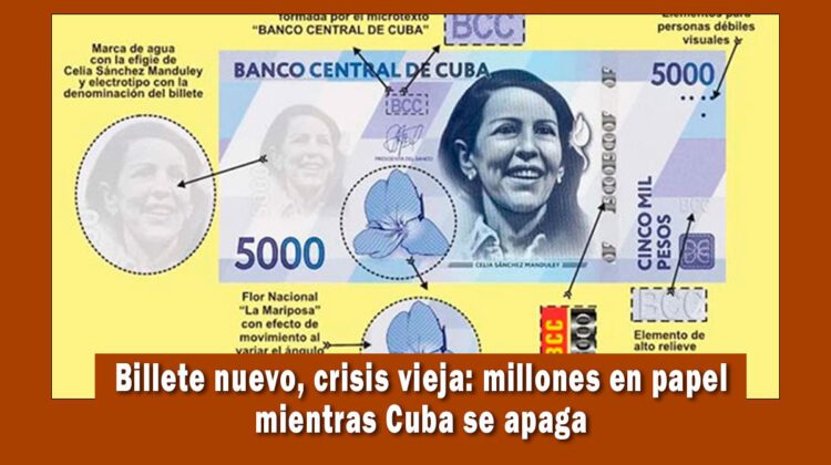 Régimen de Cuba gasta millones en Billetes cuando el país se encuentra en crisis