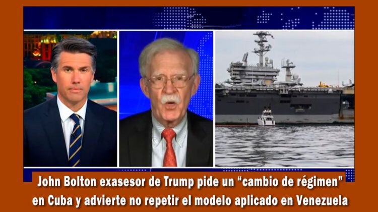John Bolton llama a no cometer los mismos errores de Venezuela