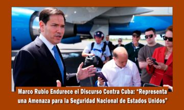 Marco rubio arremete contra el régimen cubano