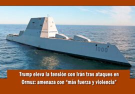 Trump amenaza con ataques más fuertes a Iran,