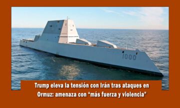 Trump amenaza con ataques más fuertes a Iran,