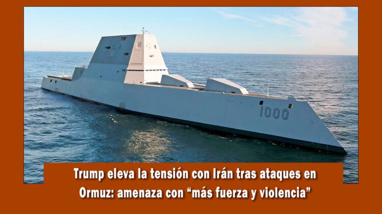 Trump amenaza con ataques más fuertes a Iran,