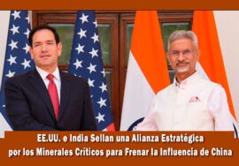 EE.UU. e India firman acuerdo por las tierras raras
