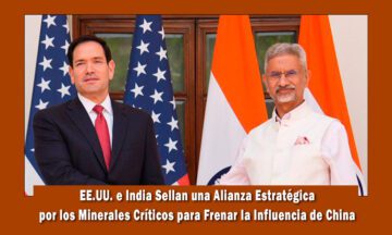 EE.UU. e India firman acuerdo por las tierras raras