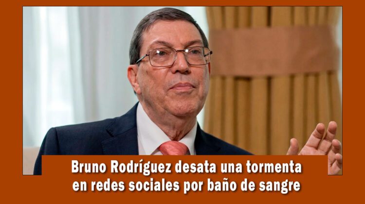 cubanos responden a Bruno Rodríguez en X