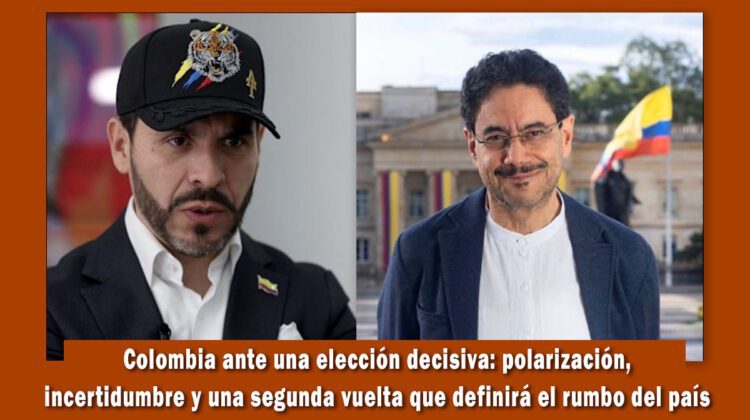 Colombia polarizada en elecciones 2026