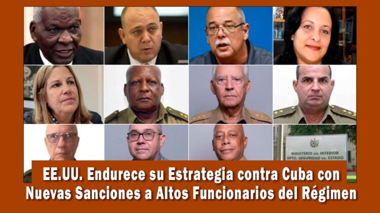 Nuevas sanciones de EE.UU. contra altos funcionarios cubanos
