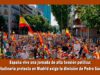 Protestas en España contra Pedro Sánchez
