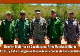Reunión entre militares cubanos y de EE.UU. en base naval de Guantánamo