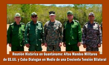 Reunión entre militares cubanos y de EE.UU. en base naval de Guantánamo