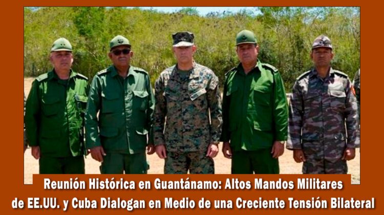 Reunión entre militares cubanos y de EE.UU. en base naval de Guantánamo