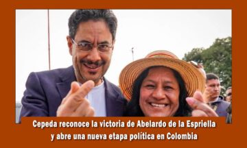 Cepeda reconoce victoria de Abelardo de la Espriella
