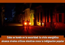 Cuba en oscuridad total este lunes