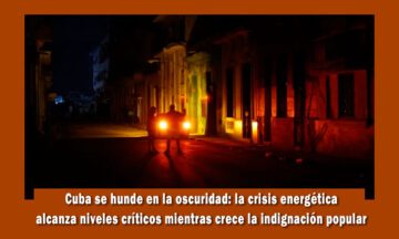 Cuba en oscuridad total este lunes