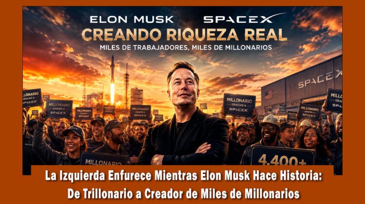Elon Musk hace historia creando miles de millonarios