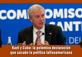 Presidente de chile José Antonio Kast apoya una invasión a Cuba